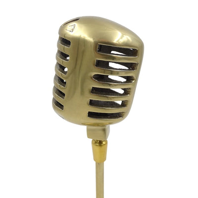 Retro-Mikrofon-Statuette – 92715B