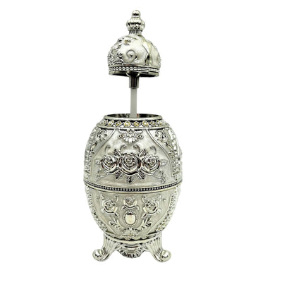 Fabergé-Ei Silber zum Öffnen - SRWS
