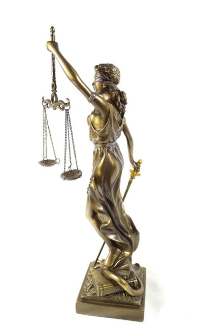 Themis-Figur 35 cm - Geschenk für Rechtsanwalt oder Richter - MC-90037
