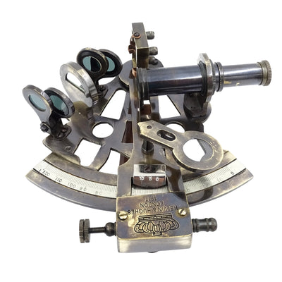 Messing-Sextant in Lederschachtel - NC1514B