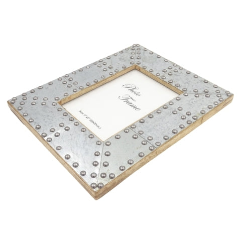 Holz-Bilderrahmen Silber - 30159 - Fotoformat 18x13cm