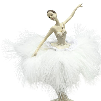 Spieluhr Ballerina Schneekönigin, beweglich, 23,5 cm – MP-19009
