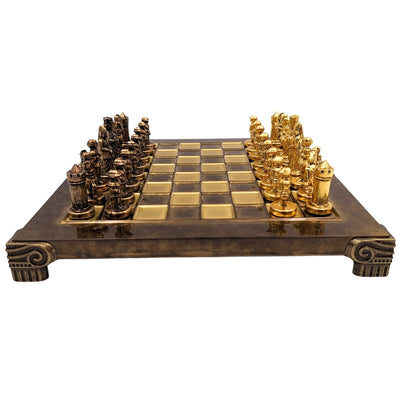 Exklusive Metallschachfiguren Byzanz 20x20 cm - S1CBRO