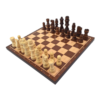Klassisches Holzschach - 27 x 27 cm – 1050743