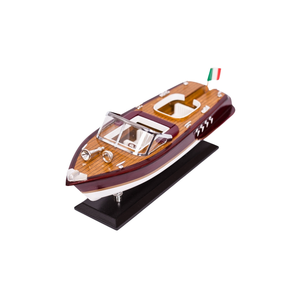 Modell eines Motorboots - ideales Geschenk für Segelsportliebhaber - REE