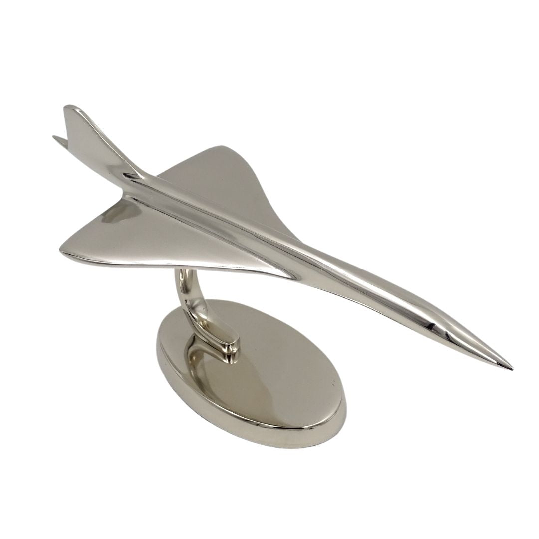 Metallmodell des Flugzeugs Concorde - Ikone der Luftfahrt - CON