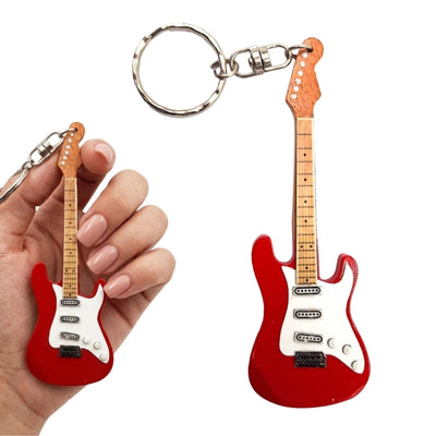Schlüsselanhänger - Gitarre im Stil von Dire Straits - Mark Knopfler EGK-0474