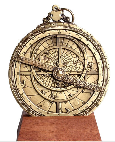 Europäisches Astrolabium – Premium-Renaissance-Replik - H32