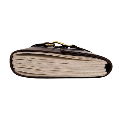 Elegantes Retro-Leder-Notizbuch 200 Seiten Vintage - AH06