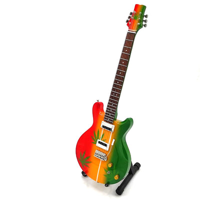 Mini-Gitarre im Stil von Bob Marley Tribute Ganja MGT-0468