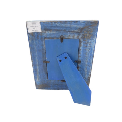 Holz-Bilderrahmen Blau - 28892 - Fotoformat 15x10cm