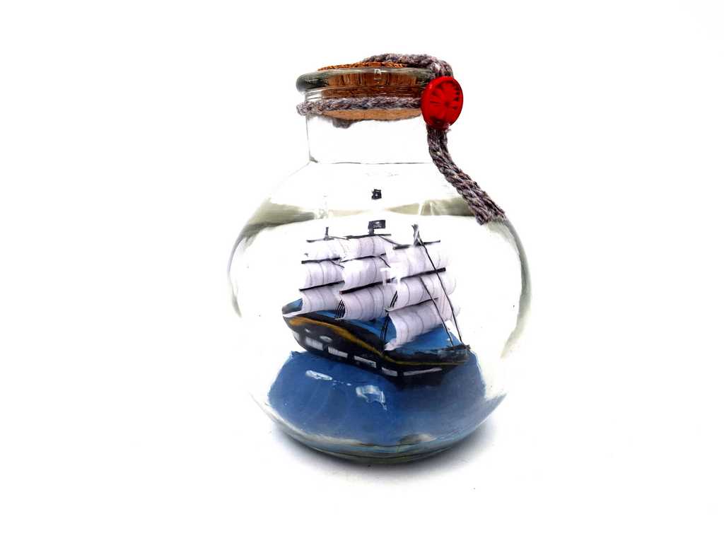 Rafandynka Segelschiff – Schiff in der Flasche - MA2004