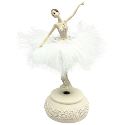 Spieluhr Ballerina Schneekönigin, beweglich, 23,5 cm – MP-19009