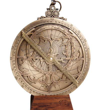 Großes Hartmann-Astrolabium aus Messing - Replik - H37