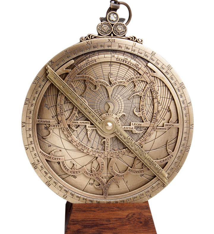 Großes Hartmann-Astrolabium aus Messing - Replik - H37