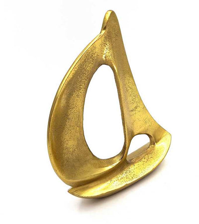 Goldene Yacht - Aluminium 15cm - NI1651