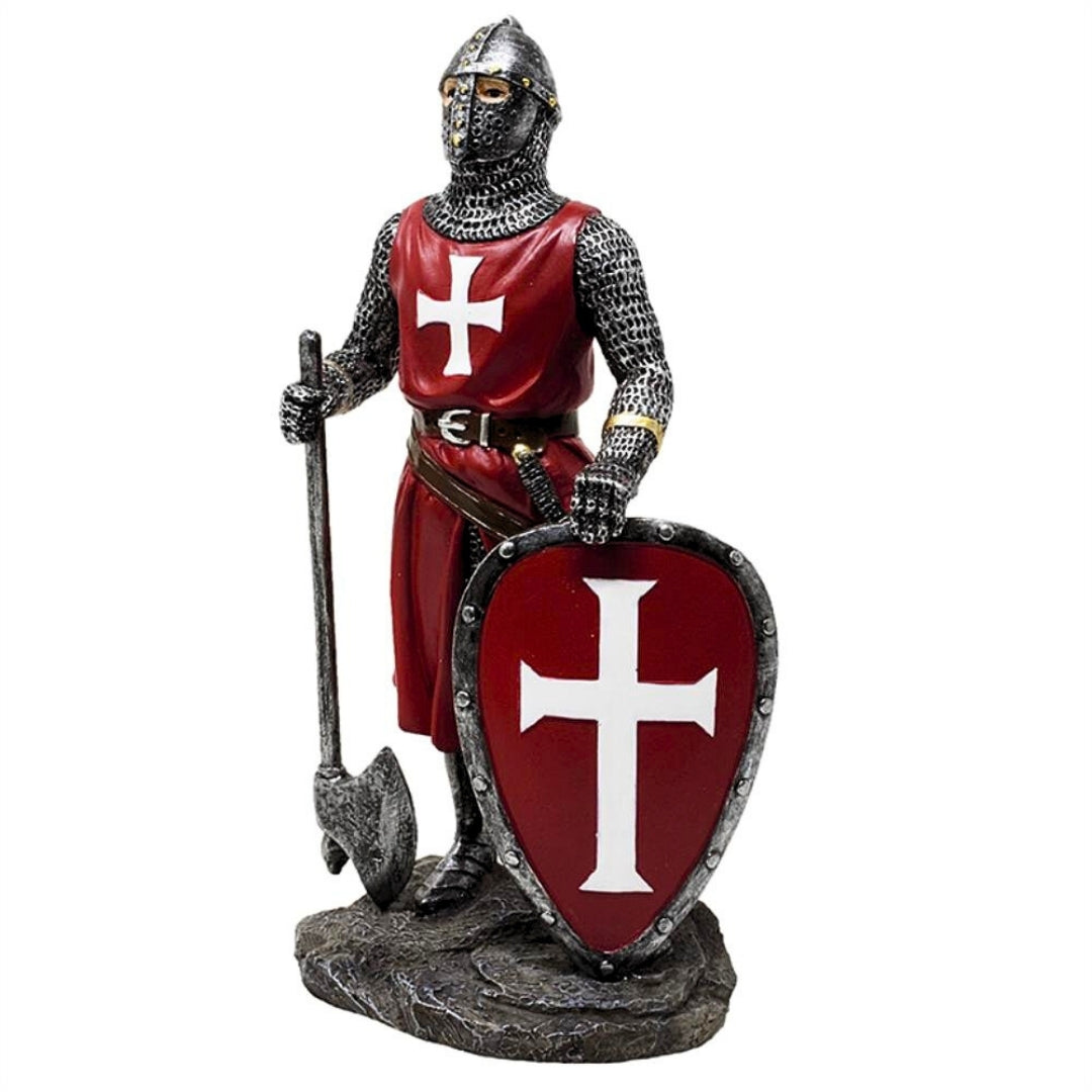 Figur Kreuzritter 18,5 cm – Polyresin – MC-23133
