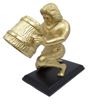 Goldene Dekofigur - Wassermann- AQU2