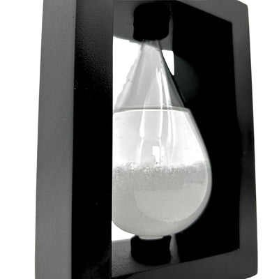 Fitzroy-Sturmbarometer in Holzfassung - Tropfen-Sturmglas – BAW1