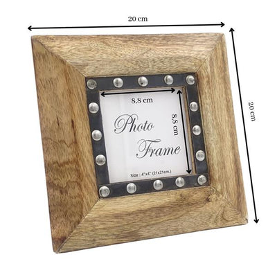 Holz-Bilderrahmen 30071 - Fotoformat 10x10cm