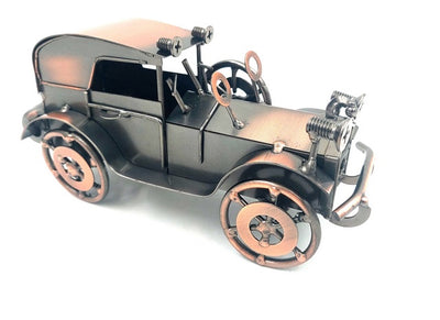 Metallmodell eines Retro-Automobils Autodekoration Vintage - Q87
