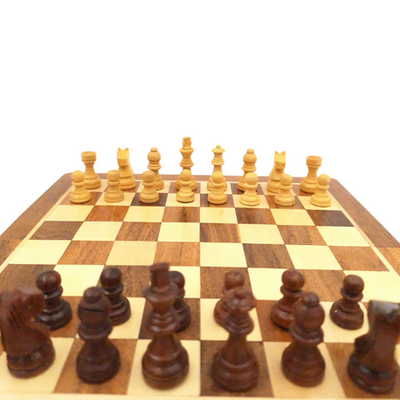 Magnetisches Holzschach 25x25cm - DNU-026