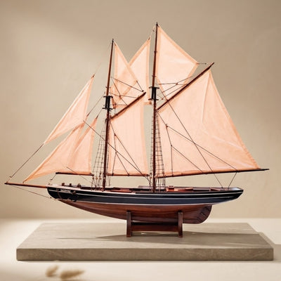 Modell des Schoners Bluenose - maritime Dekoration 78 cm – 518