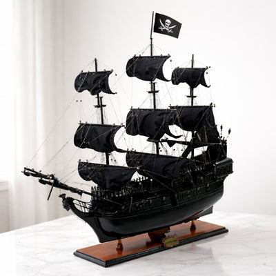 Black Pearl Modell eines Piratenschiffs – Länge 89cm – BP80R