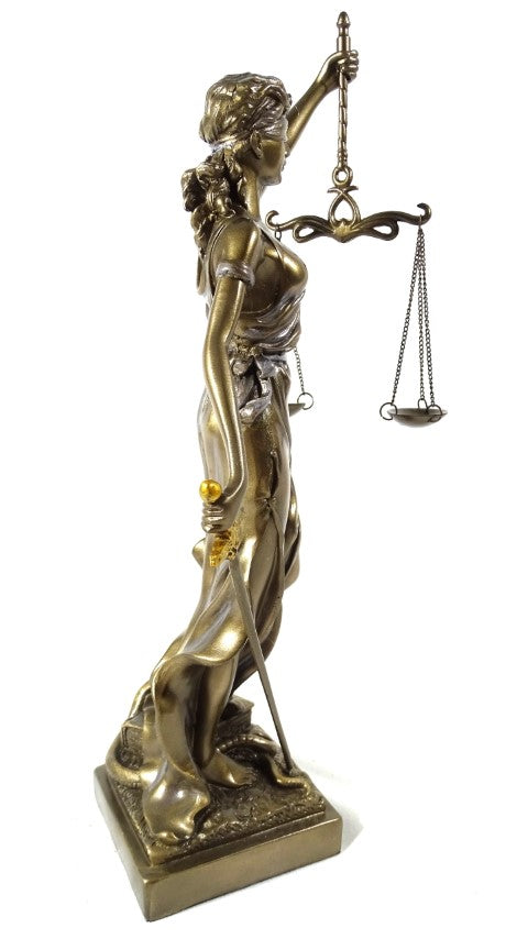 Themis-Figur 35 cm - Geschenk für Rechtsanwalt oder Richter - MC-90037