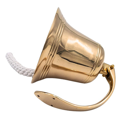 Schiffsglocke aus Messing Durchmesser 17,5 cm - maritime Dekoration - HB43/7