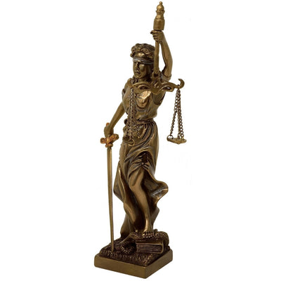 Figur Themis Göttin der Gerechtigkeit 20 cm - Geschenk für Juristen – MC-90184