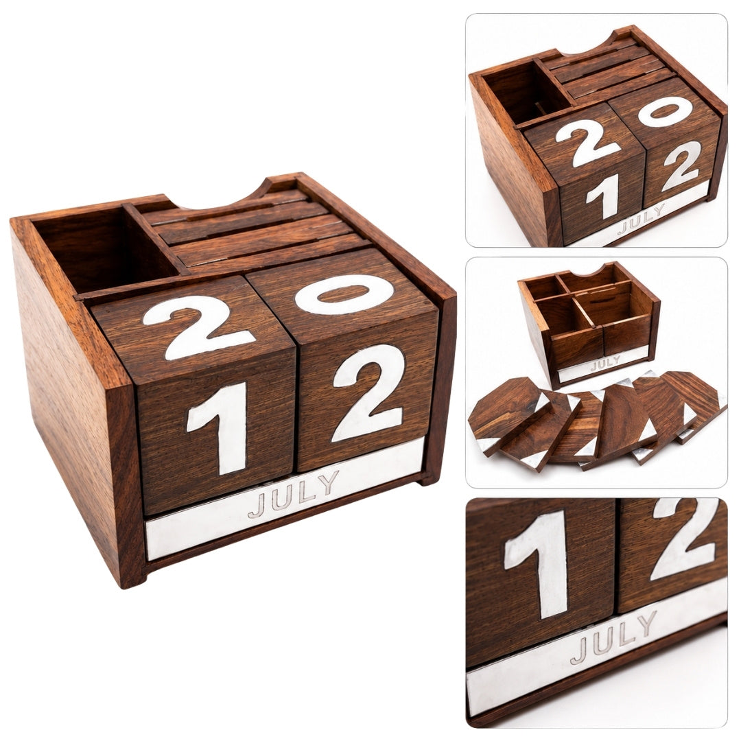 Ewiger Holzkalender - CAL-1894