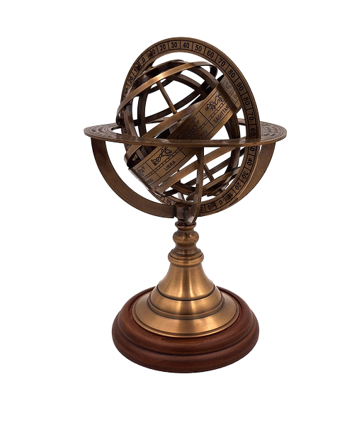 Messing-Astrolabium – Höhe 21cm - AMG140