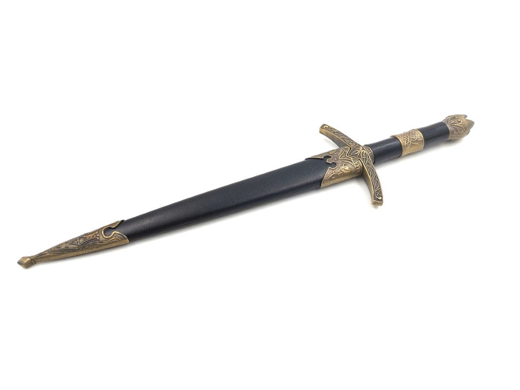 Dekorativer Ritterdolch aus Stahl - Replik - SW-178