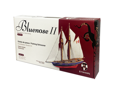 Bluenose II – Schoner - Holzmodell zum Zusammenkleben