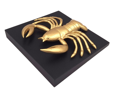 Krebs - goldene Dekofigur – CAN2