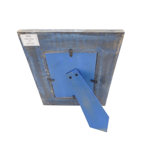 Holz-Bilderrahmen Blau - 28893 - Fotoformat 18x13cm