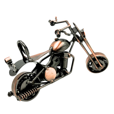 Metallmodell eines Chopper-Motorrads - M33