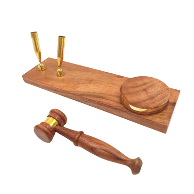 Richterhammer - Stiftehalter - Geschenk für Anwalt – DNU-023