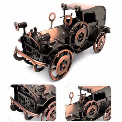 Metallmodell eines Retro-Automobils Autodekoration Vintage - Q87