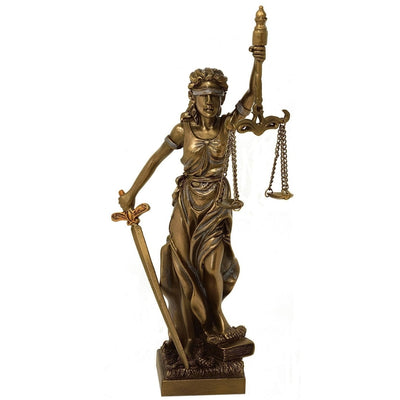 Figur Themis Göttin der Gerechtigkeit 20 cm - Geschenk für Juristen – MC-90184
