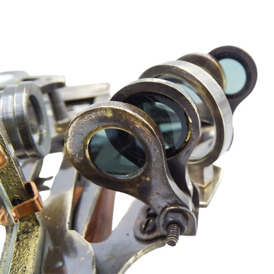 Messing-Sextant in Lederschachtel - NC1514B