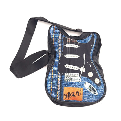 Umhängetasche in Gitarrenform „Let’s rock“ – RBG-019
