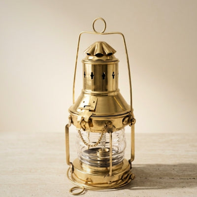 Messing-Petroleumlampe Retro Geschenk für Segler – SL10