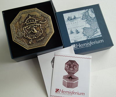 Exklusiver magnetischer Kardankompass - Replik - maritimes Geschenk – H44