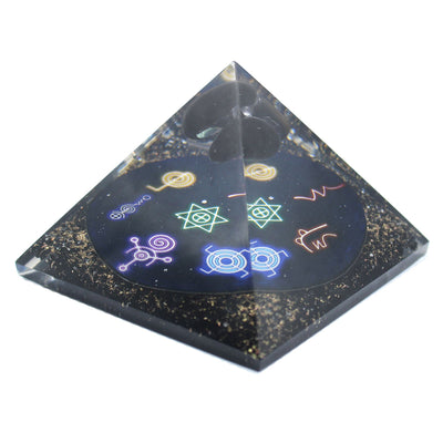 Orgonit-Pyramide Midnight Reiki