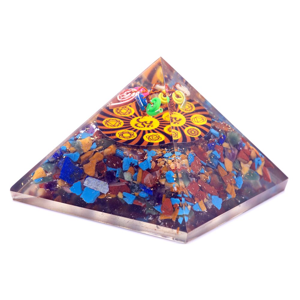 Orgonit-Pyramide Om Chakra