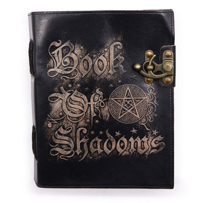 Buch der Schatten - Magisches Notizbuch mit 200 Seiten, dekorativem Rand, 15x21 cm