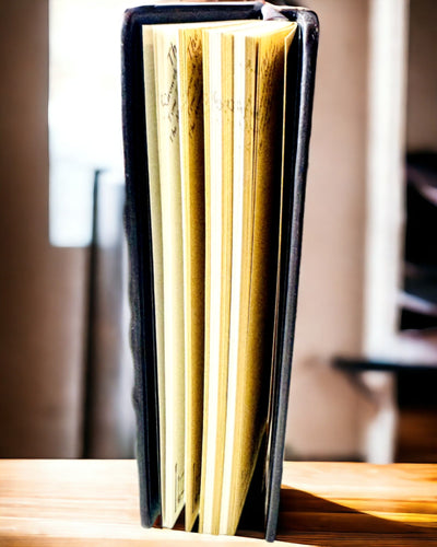 Vintage Tagebuch "Baum des Lebens" A6 - Eleganter geprägter Einband aus Kunstleder, 100 Seiten