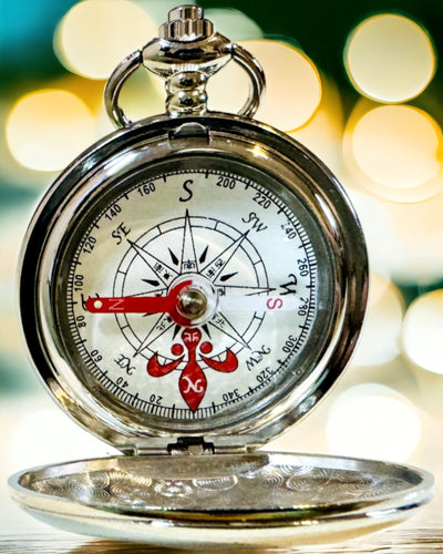 Mini-Kompass Entdecker, Tragbar und Elegant, Ideal für Rucksäcke und Outdoor